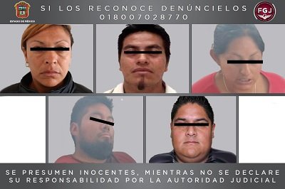 Procesan a seis probables homicidas por hechos registrados en los municipios de Chimalhuacán, Chalco, Chiautla y Nezahualcóyotl