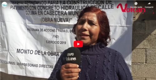 Video: Graciela Sánchez Ortiz, Verifica la aplicación de los recursos públicos en Atlautla