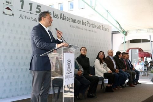 Toluca se viste de fiesta y celebra el 115 aniversario de las Alacenas de Los Portales