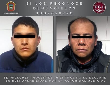 Procesan a dos individuos investigados por el robo de un vehículo en Cuautitlán Izcalli