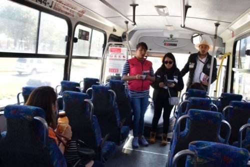 Para garantizar la seguridad de las mexiquenses en el transporte público, se fortalecen los operativos con perspectiva de género