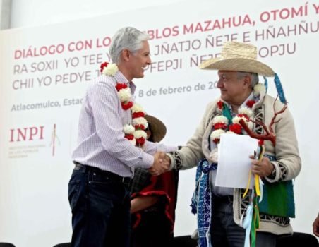 El Gobernador Alfredo Del Mazo refrenda el compromiso de respaldar al INSABI y fortalecer la salud de los mexiquenses