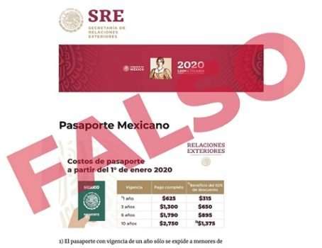 Llama la SRE a la ciudadanía, a evitar fraudes en la emisión de pasaportes.