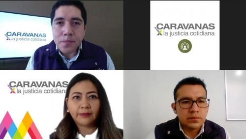 Las caravanas por la justicia cotidiana brindan asesoría a mexiquenses con problemas laborales durante emergencia sanitaria.