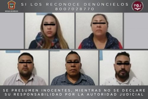 Vinculan a proceso a una PDI y a cuatro sujetos por el secuestro de tres integrantes de una familia.