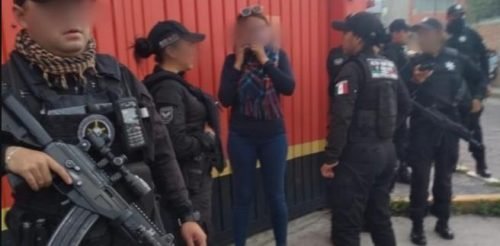 Ministeriales secuestradores son detenidos en Coacalco.