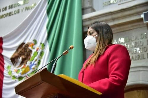 La legisladora de Morena Anaís Burgos fue designada por unanimidad para la diputación permanente