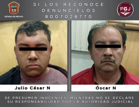 Detienen a dos sujetos investigados por un homicidio