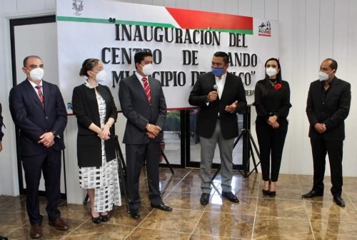 Inauguran Centro de Mando en Aculco