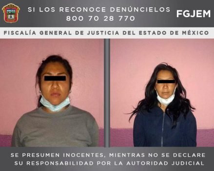 Aprehenden a dos mujeres investigadas por el delito de secuestro exprés