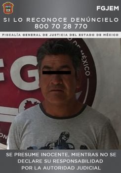 Aprehenden a sujeto investigado por abuso sexual contra menor de 17 años