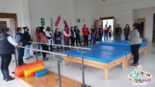 Autoridades realizan un recorrido por las instalaciones del CEAPS y URIS  en Tenango del Aire