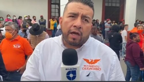 Luis Enrique Sánchez candidato por Movimiento Ciudadano en Tlalmanalco realizó su cierre de campaña