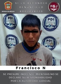 Cumplimentan orden de aprehensión contra probable partícipe de un asalto a transporte público en Naucalpan