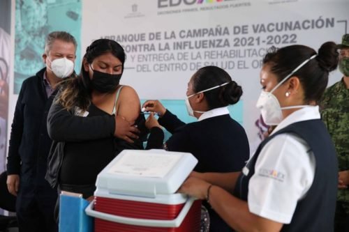 Comienza Campaña de Vacunación contra Influenza 2020-2021 en la entidad mexiquense