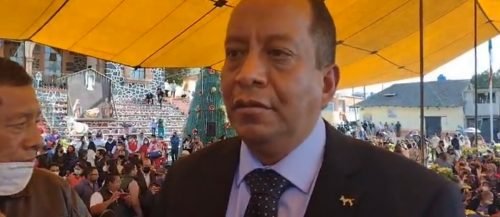 Martín Velázquez Soriano realiza Toma de Protesta para el Periodo 2022-2024 en el municipio de Ayapango