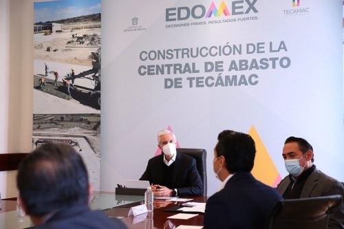 Del Mazo sostiene reunión con inversionistas del Proyecto de Construcción de la Central de Abasto de Tecámac