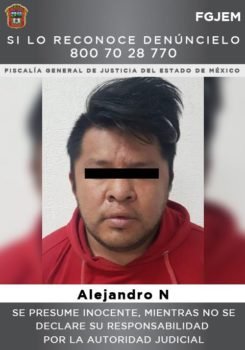 Aprehenden a sujeto investigado por el secuestro de dos personas