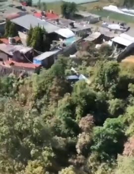 Avioneta se desploma en Villa Guerrero