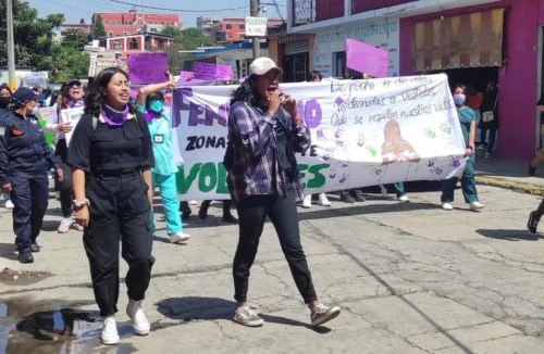 Continúan marchas exigiendo justicia por feminicidios en Tepetlixpa