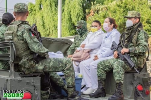 Realizan jornada de vacunación contra Covid-19 en Tenango del Aire