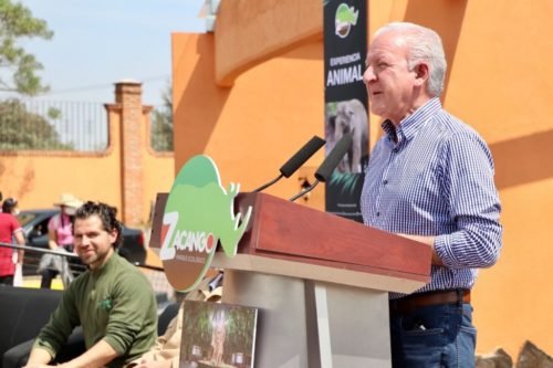 Parque Ecológico «Zacango» renueva imagen de su acceso principal