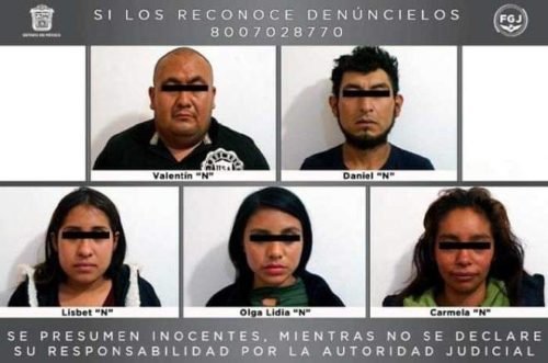 Capturan a presuntos integrantes de la Familia Michoacana en Tejupilco