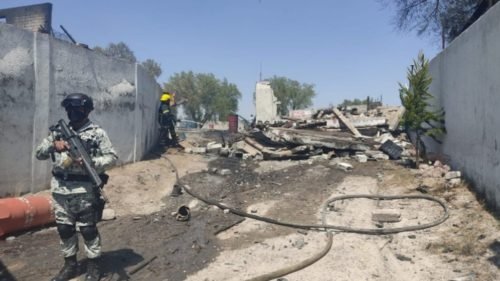 Explosión de polvorín deja un fallecido y seis heridos en Zumpango