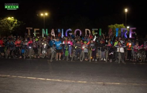 Realizan Rodada Turística Nocturna «Viaje por las Leyendas y Haciendas de Tenango del Aire»