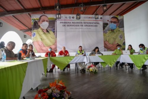 «Relámpagos» participan en la 1ª Reunión Interestatal de Servicios de Emergencia