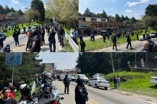 Operativo en la carretera federal México – Cuernavaca deja 14 detenidos y dos personas liberadas: García Harfuch (VIDEOS)