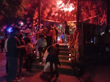 Gran cierre del festival cultural de día de muertos en Tlalmanalco
