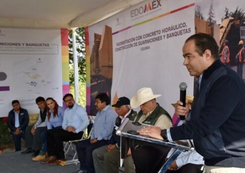 Fortalece gobierno del estado de México movilidad en la región de los volcanes