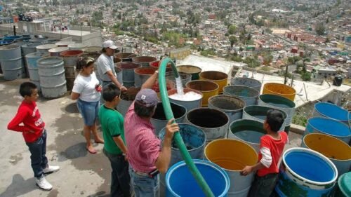 La carencia de agua afecta a millones de personas en Mexico