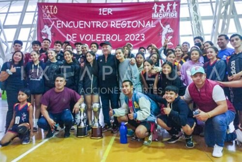 Realizan regional de voleibol en Ixtapaluca