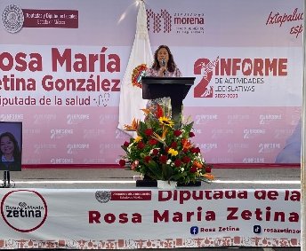 Diputada Rosa María Zetina Destaca Logros y Desafíos en su Segundo Informe de Actividades Legislativas en el Estado de México