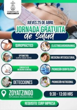 Jornada de Salud en Zoyatzingo