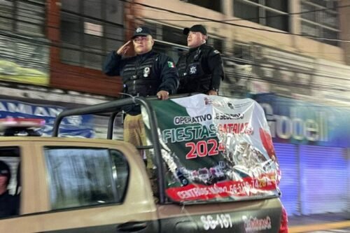 Ecatepec refuerza seguridad con mega operativo para festejos patrios