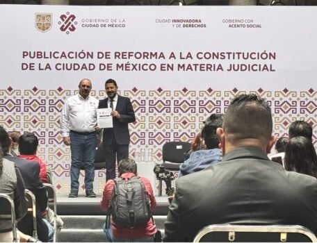 Martí Batres publica reforma judicial en la Ciudad de México y pide austeridad en el Poder Judicial