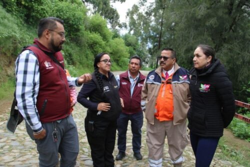 Ivette Topete Encabeza Evaluación de Riesgos en el Santuario del Sacromonte con Monitoreo de Drones