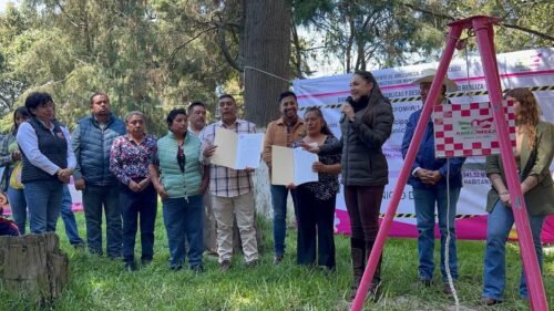 Ivette Topete da inicio a la construcción del nuevo panteón municipal en Zoyatzingo