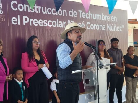 Miguel Gutiérrez, presidente municipal de Chalco, destaca inversión en infraestructura educativa