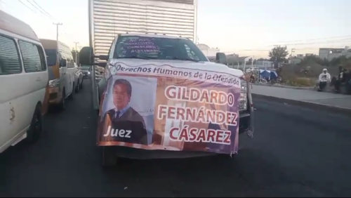 Bloquean vialidades en Nezahualcóyotl para exigir justicia en casos de secuestro y extorsión