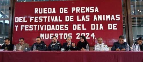 Implementan Operativo de Seguridad en Ozumba para el Cierre del Festival de las Ánimas 2024