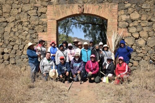 Promueven la activación física en adultos mayores con caminata en Tenango del Aire