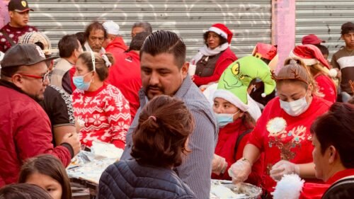 Christian Castillo «Jimmy» celebra posada comunitaria en Jacalones