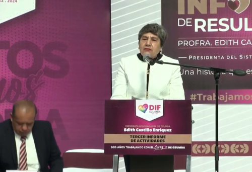 Edith Castillo rinde su sexto informe como presidenta del DIF Ozumba