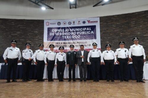 Queda instalado el Consejo Municipal de Seguridad Pública en Texcoco