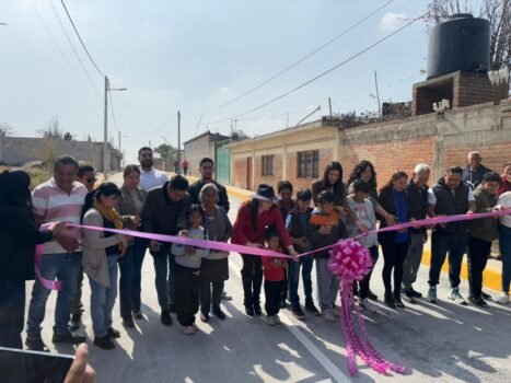 ALCALDESA DRA. IVETTE TOPETE INAUGURA NUEVA OBRA EN LA DELEGACIÓN DE SAN DIEGO HUEHUECALCO