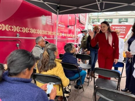 LA ALCALDESA DRA. IVETTE TOPETE CLAUSURA CON ÉXITO LA CARAVANA DE SALUD POR EL BIENESTAR DE AMECAMECA